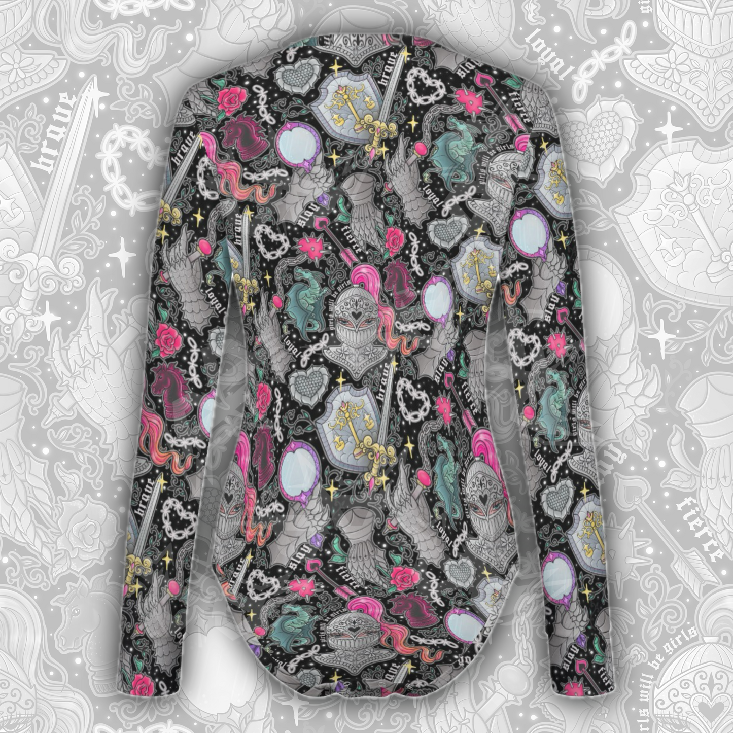 Slay All Day L/S Onesie