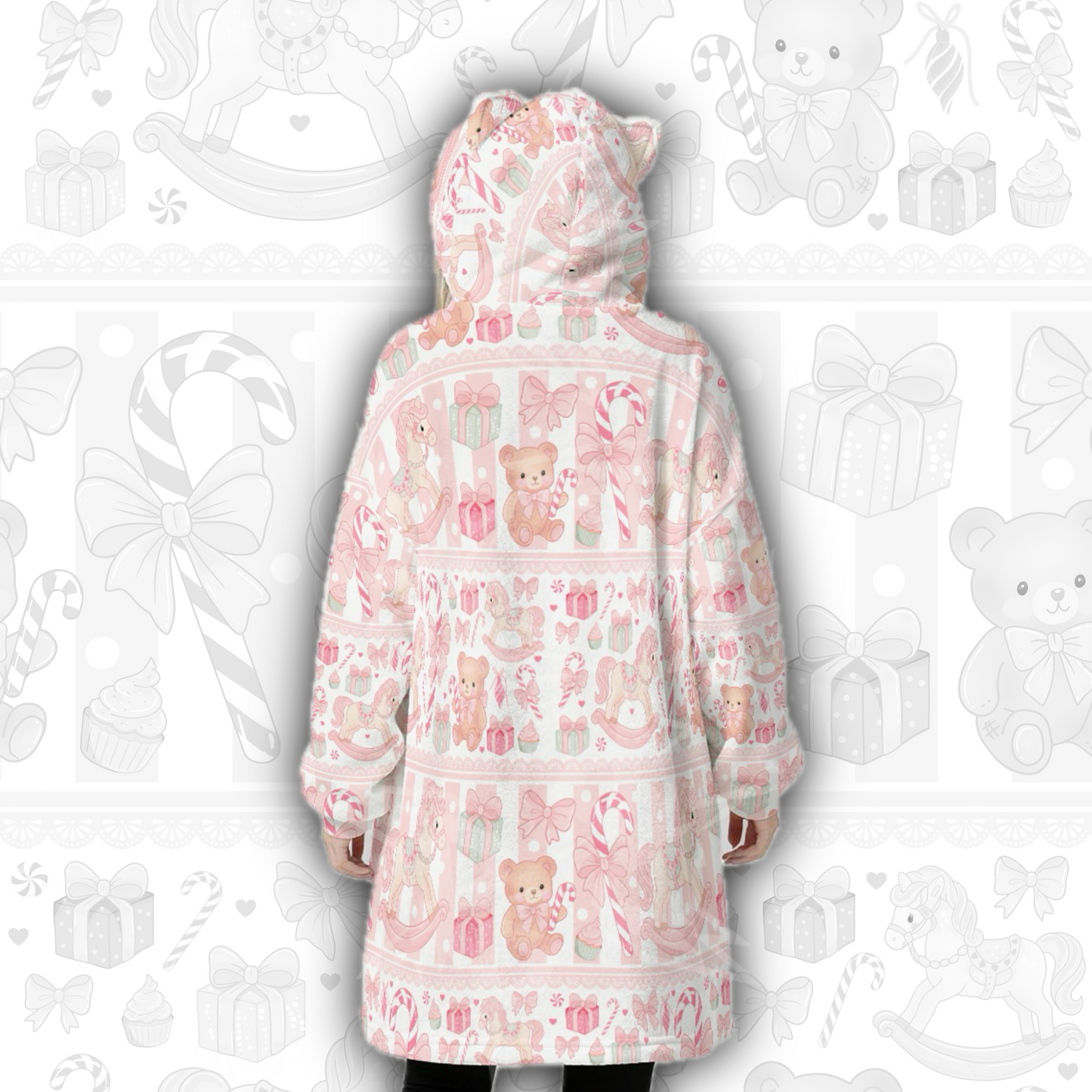 Toy Shop Twinkle Hooded Blanket