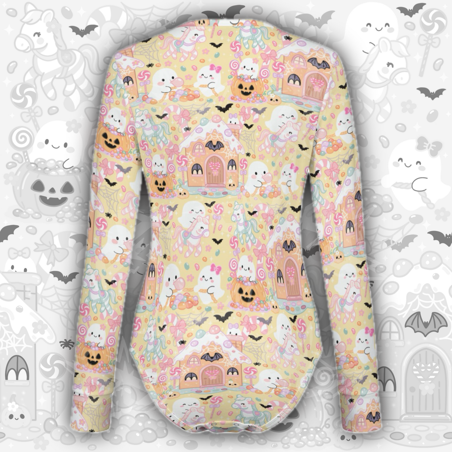 Spooky Candyland L/S Onesie