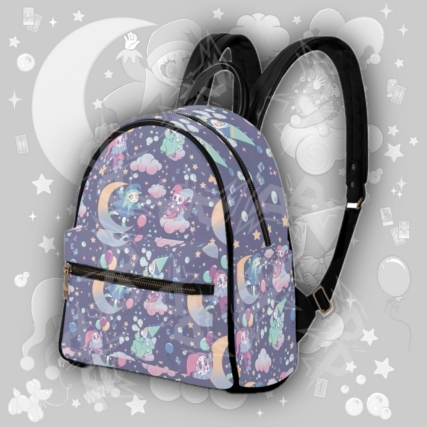 Cosmic Clowns Mini Backpack (P)