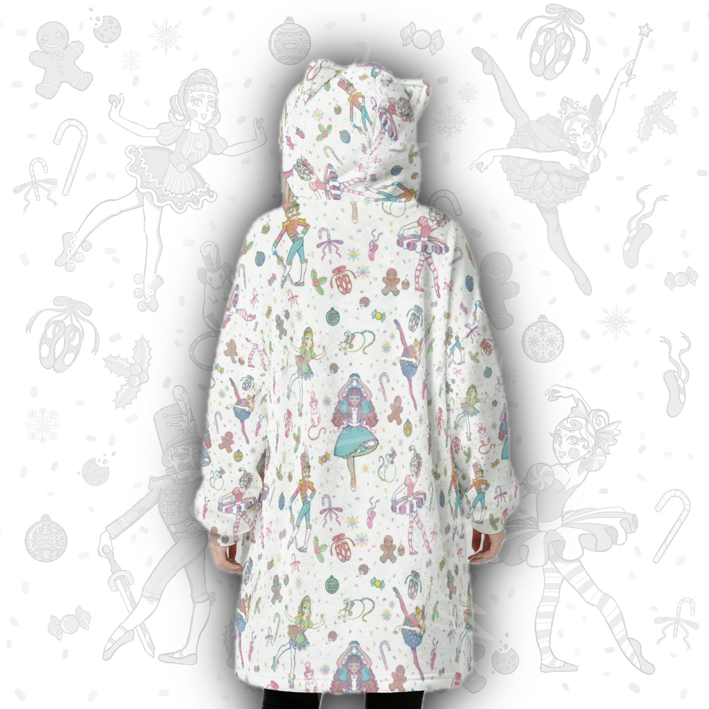 The Nutcracker Hooded Blanket