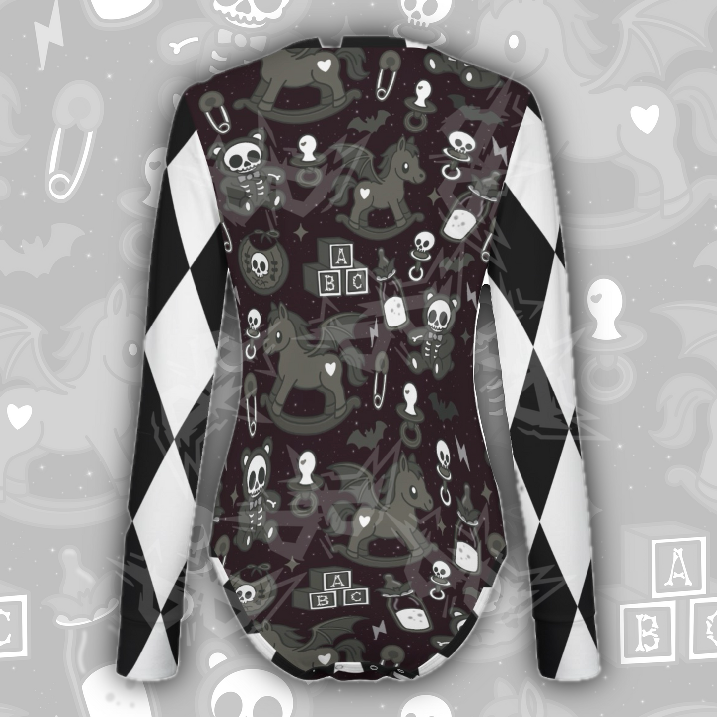 Gothic Nursery L/S Onesie