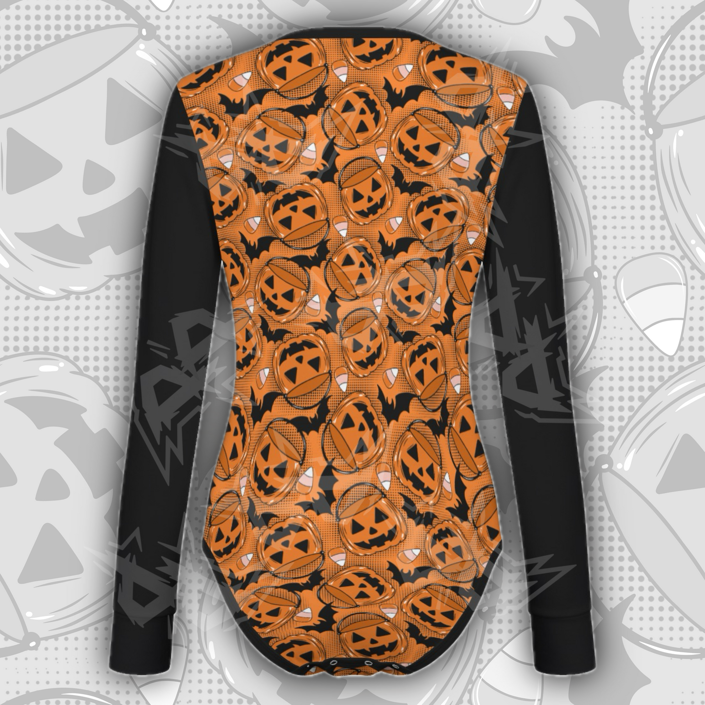 Pumpkin Pail L/S Onesie