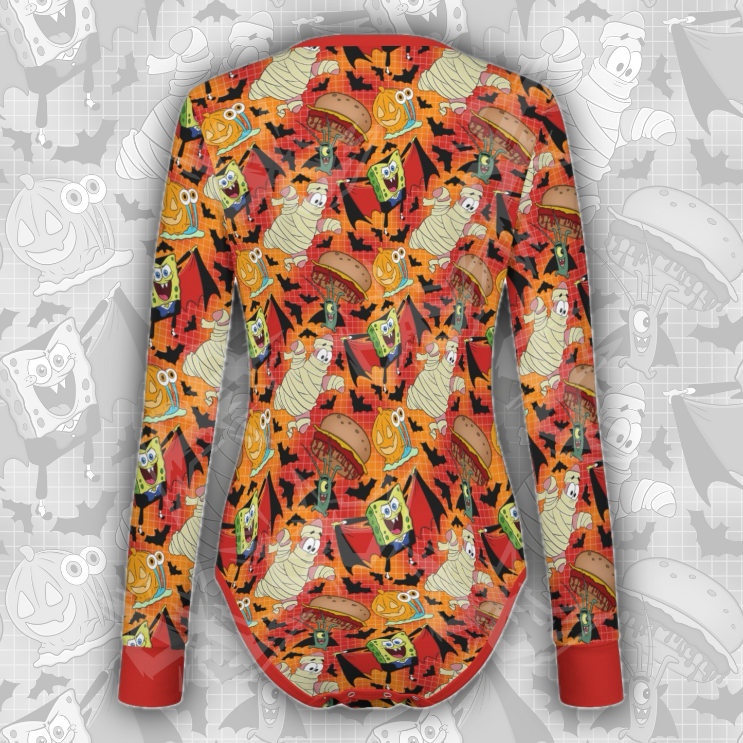 Spooky Sponge L/S Onesie