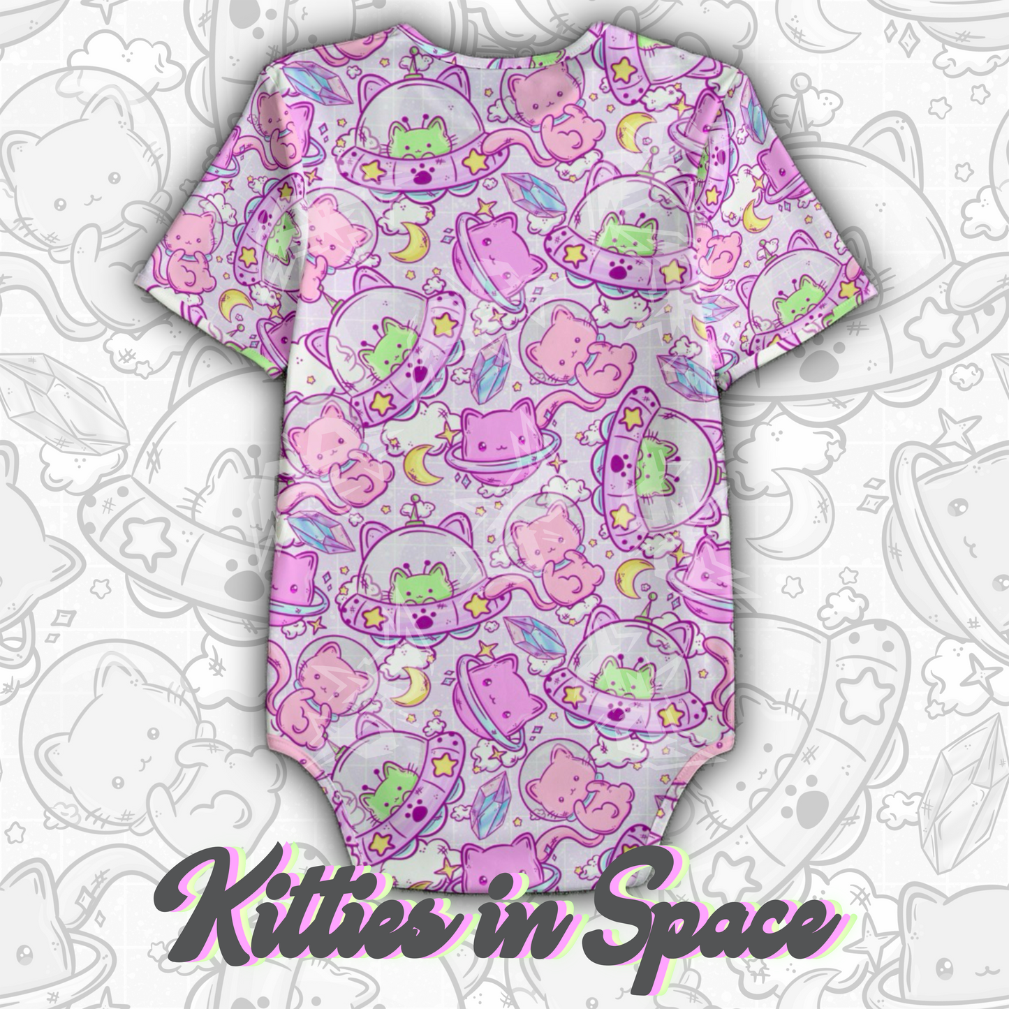 Kitties in Space Onesie