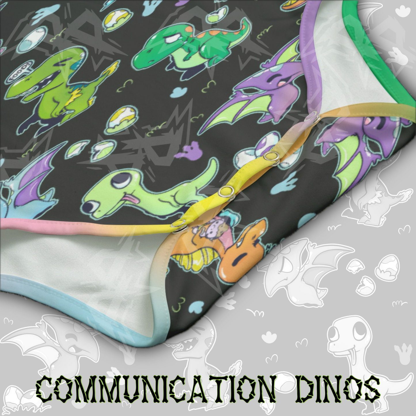 Communication Dinos | Black