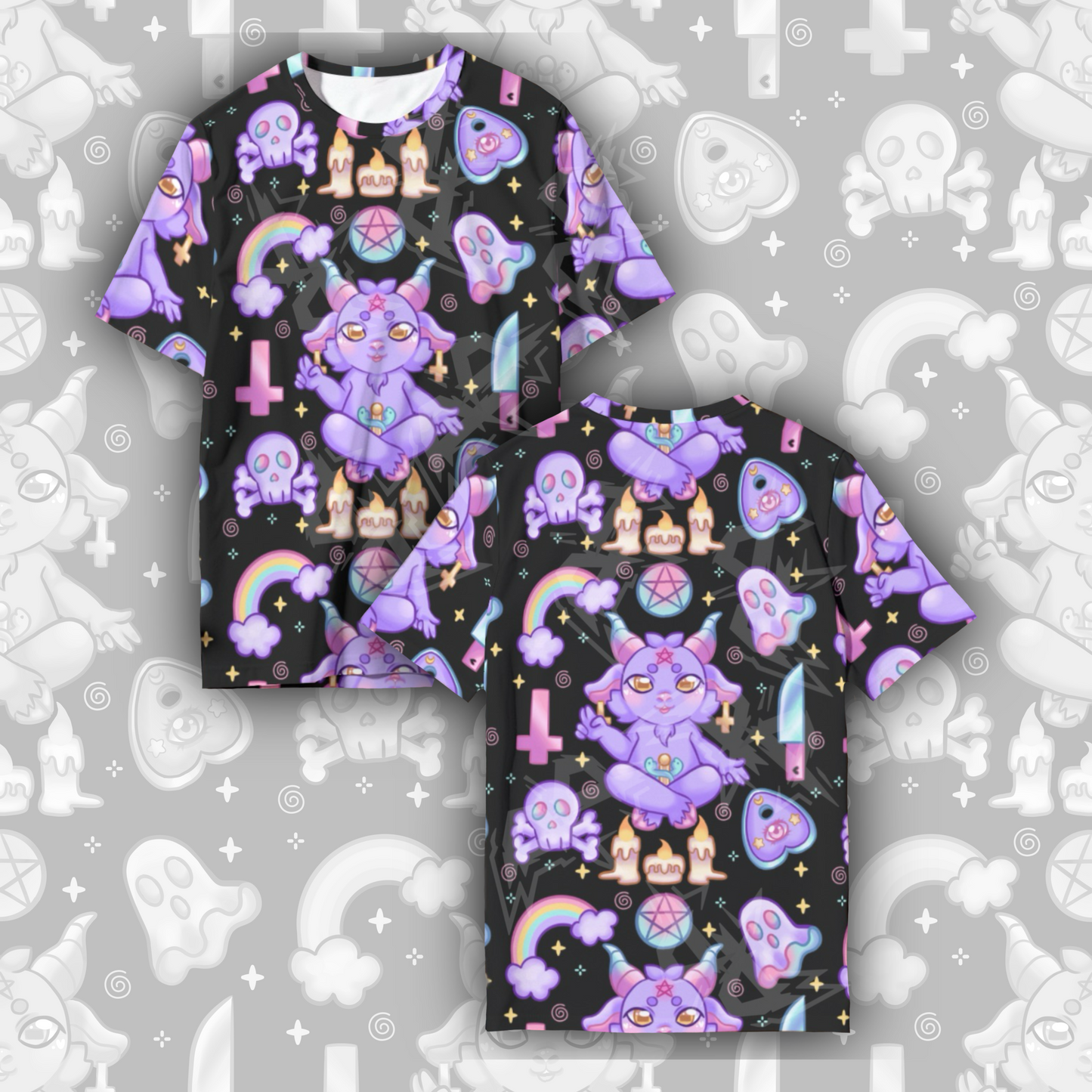 Pastel Baphomet Tee