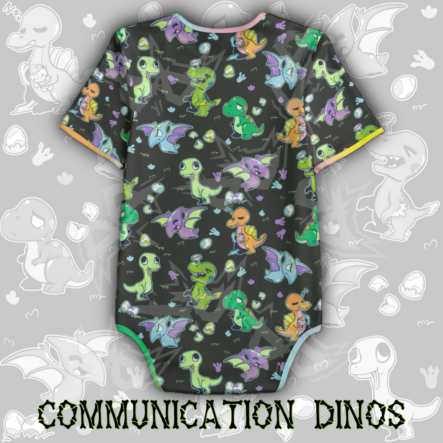 Communication Dinos | Black