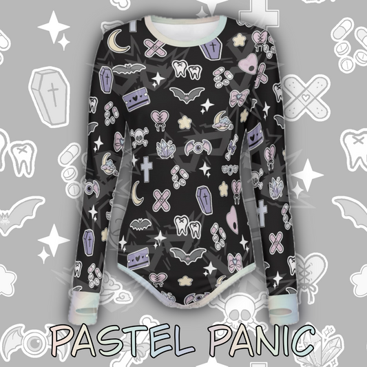 Pastel Panic L/S Onesie