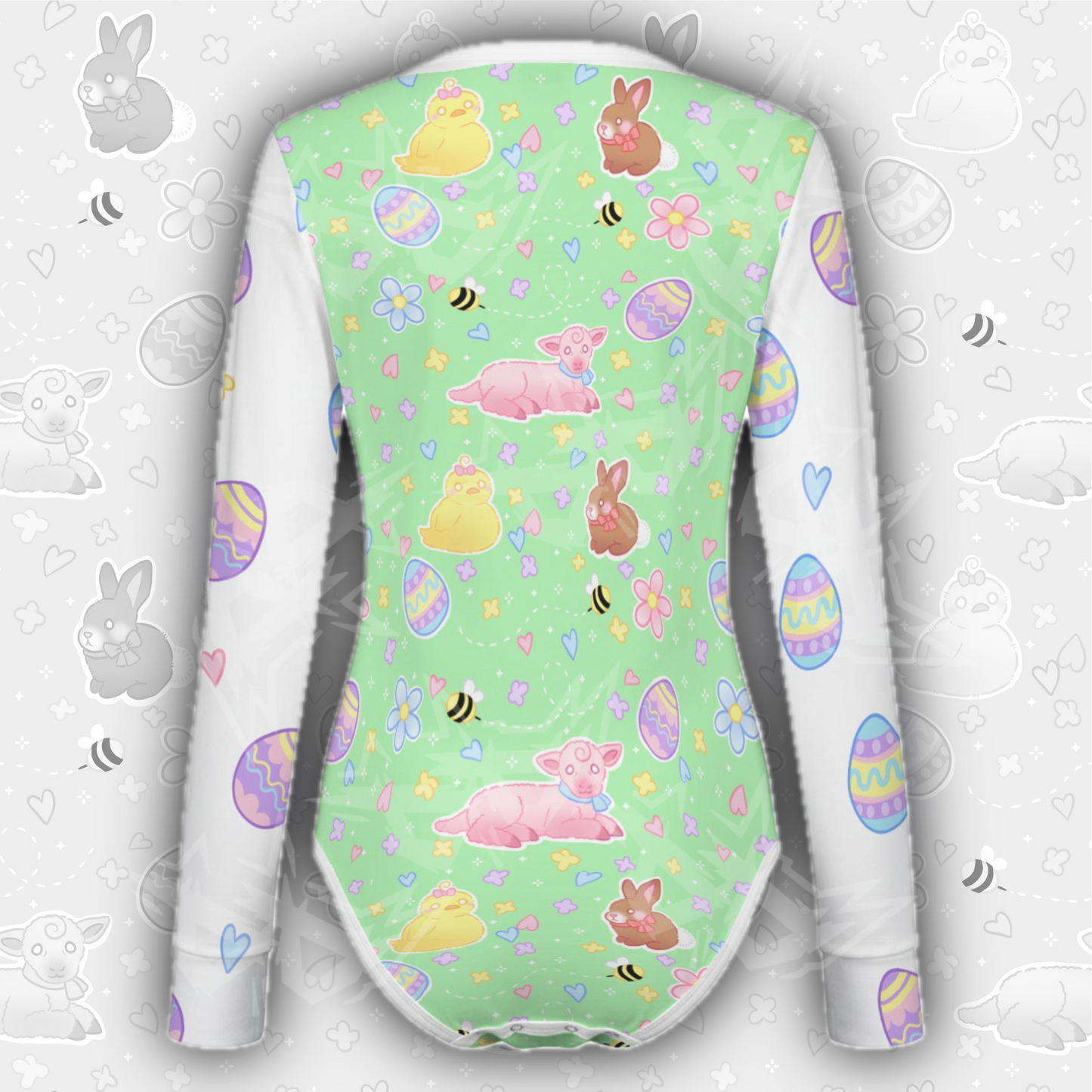 Easter Spring L/S Onesie