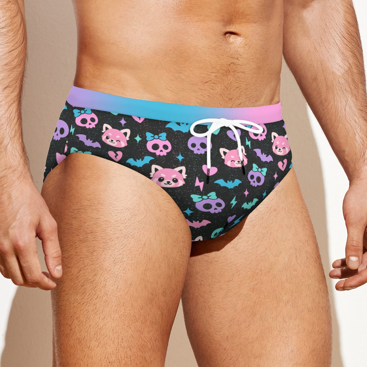 Pastel Panic Swim Trunks