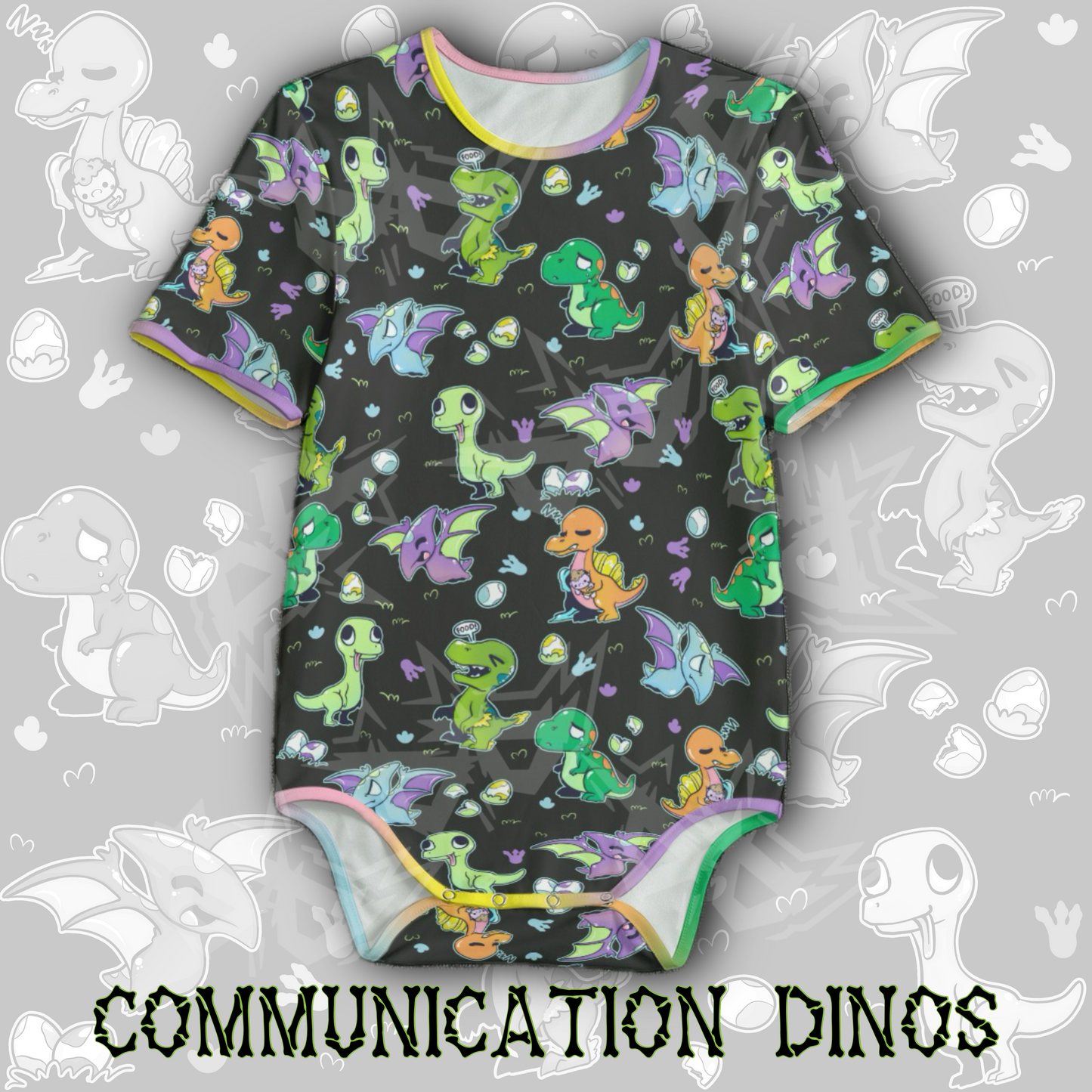 Communication Dinos | Black