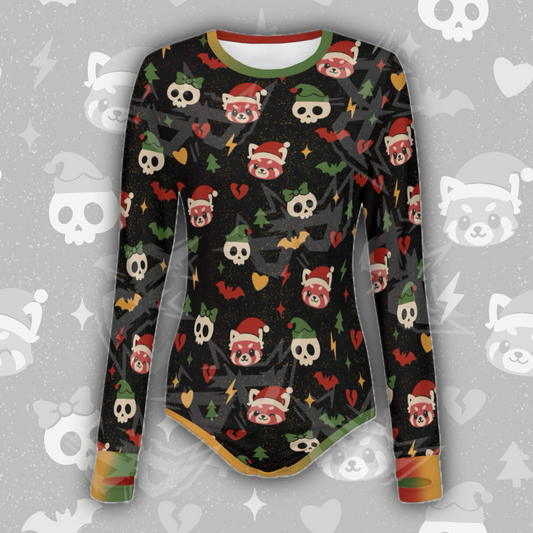 Pastel Panic Christmas L/S Onesie