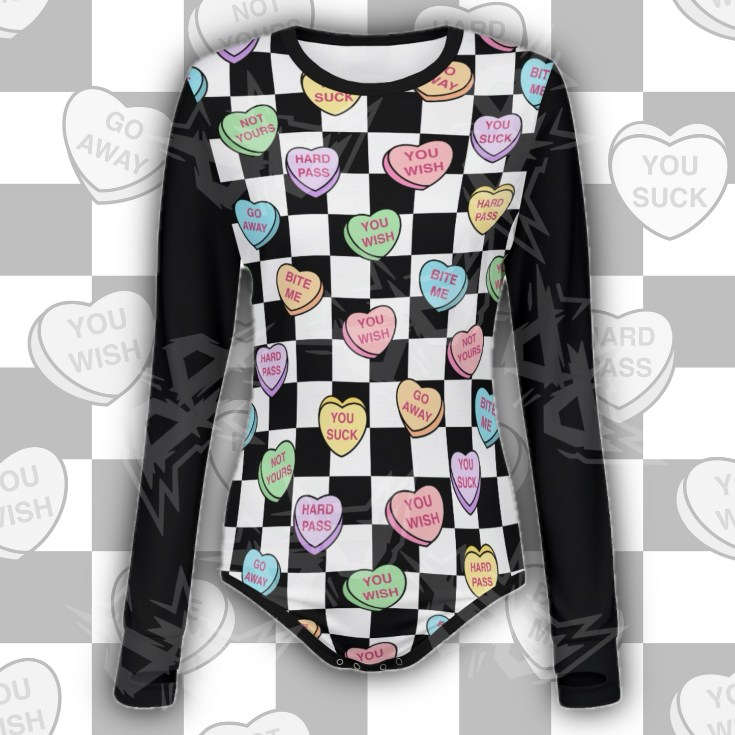 Anti-Valentine L/S Onesie