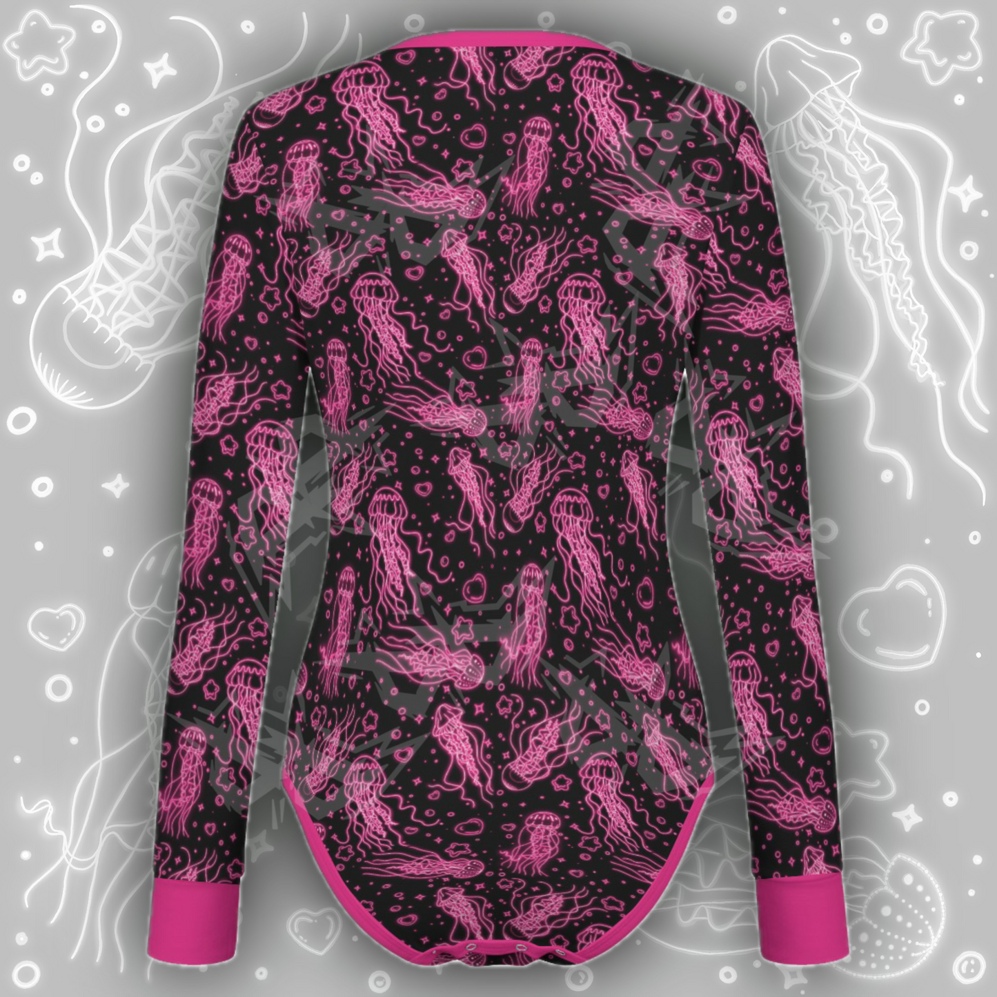 Pink Jellies L/S Onesie