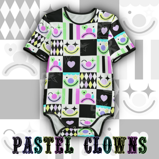 Pastel Clowns Onesie