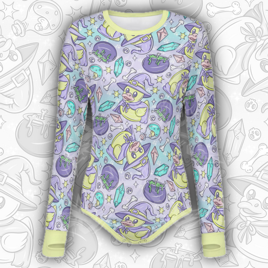 Duckies Cauldron L/S Onesie