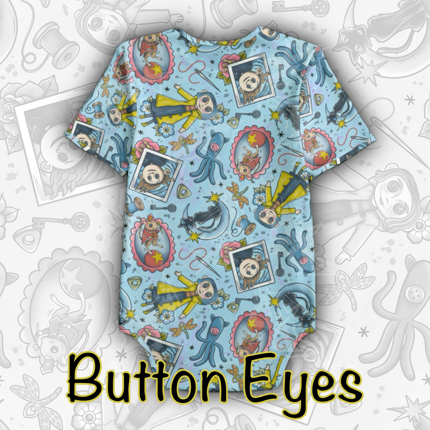 Button Eyes Onesie