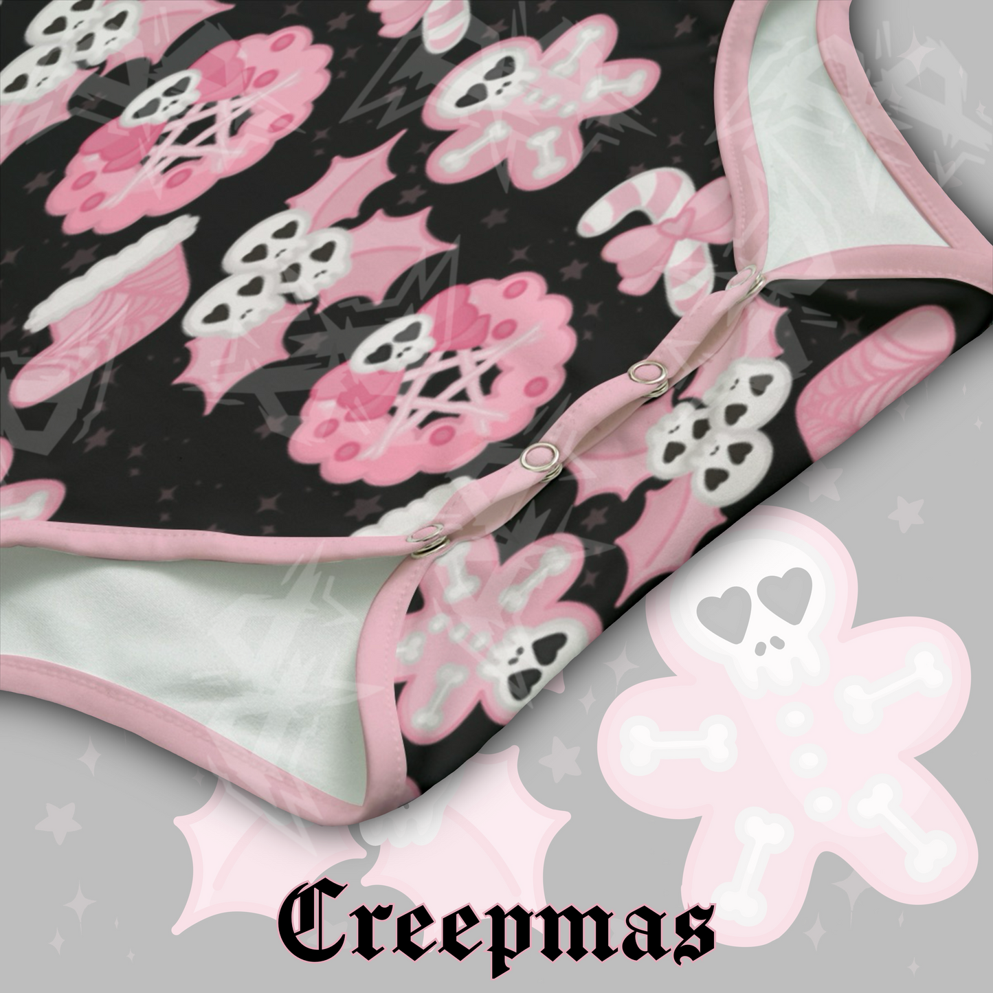 Creepmas Onesie | Pink