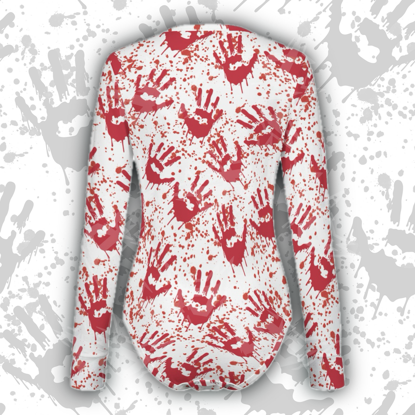 Bloody Prints L/S Onesie