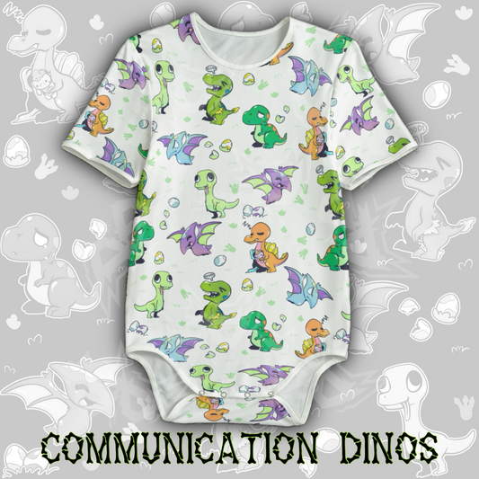 Communication Dinos Onesie