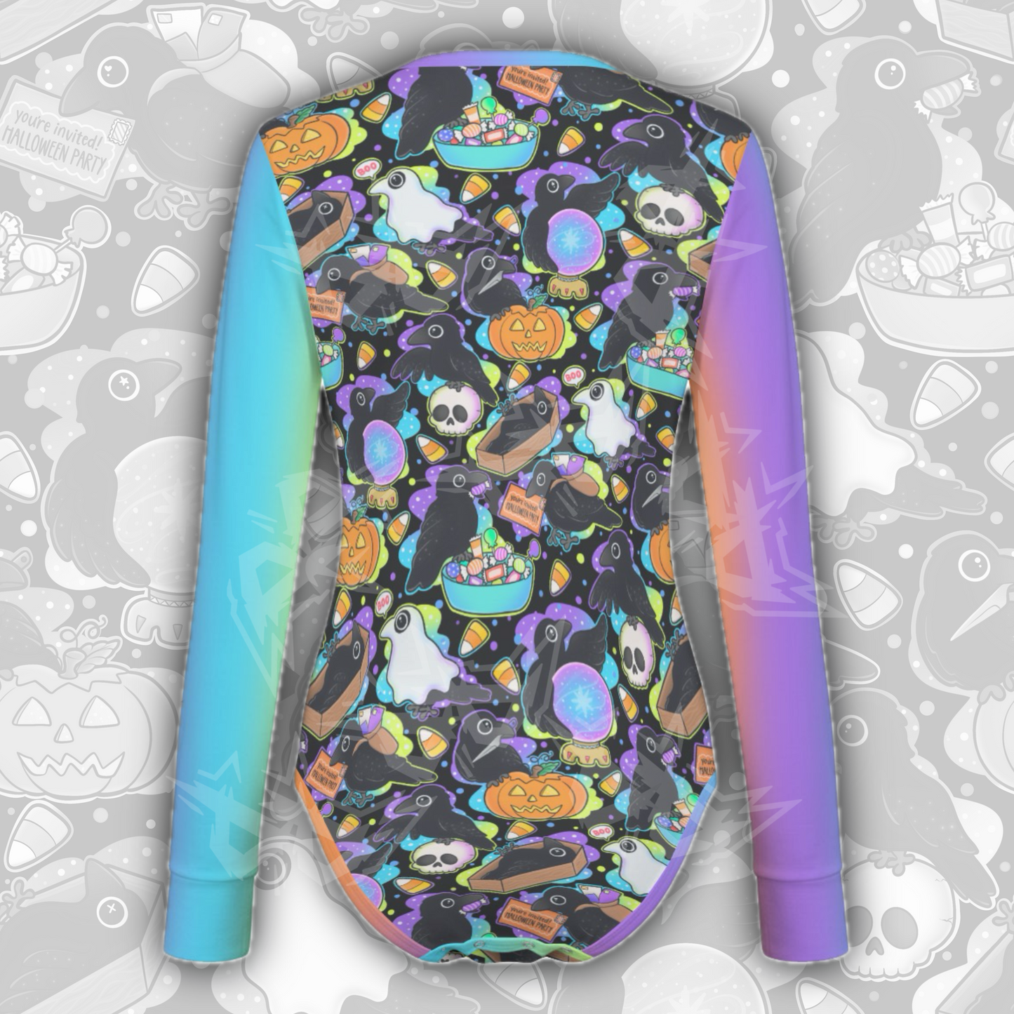 Candy Crows L/S Onesie