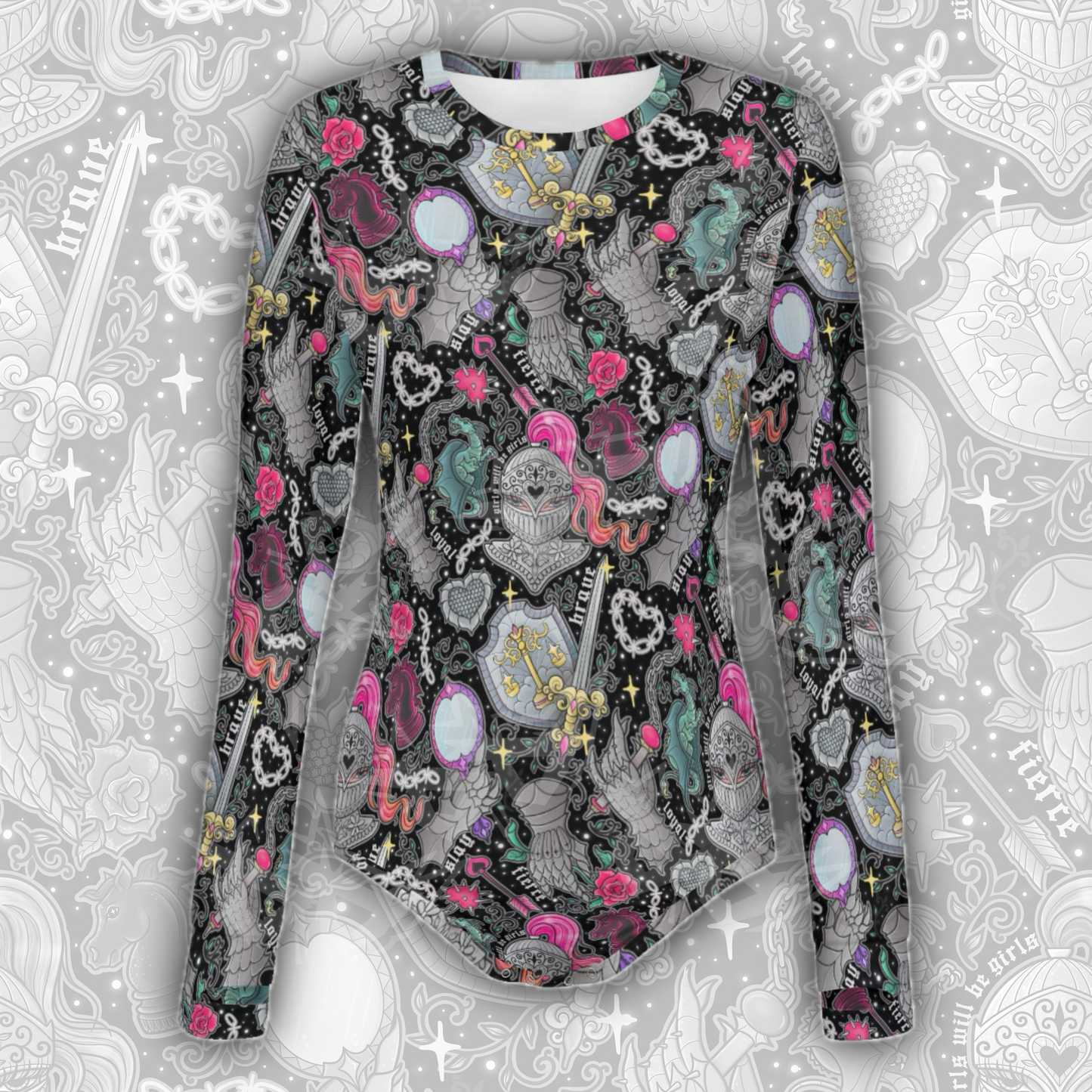 Slay All Day L/S Onesie