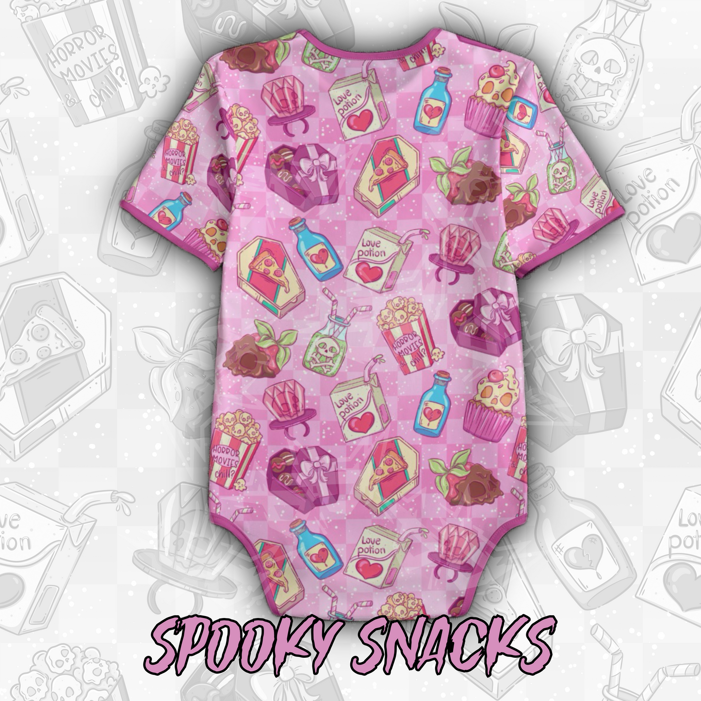 Spooky Snacks Onesie