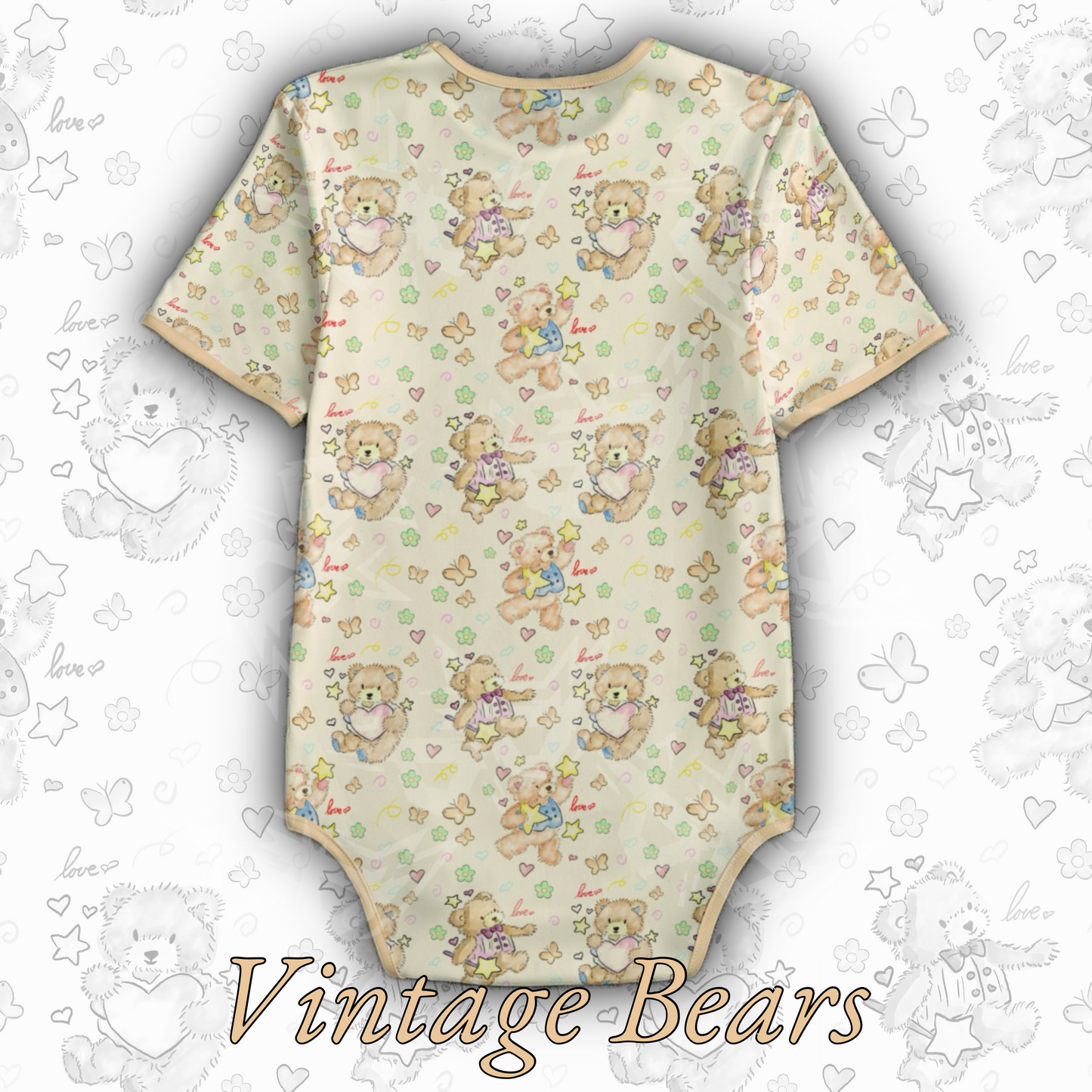 Vintage Bears Onesie