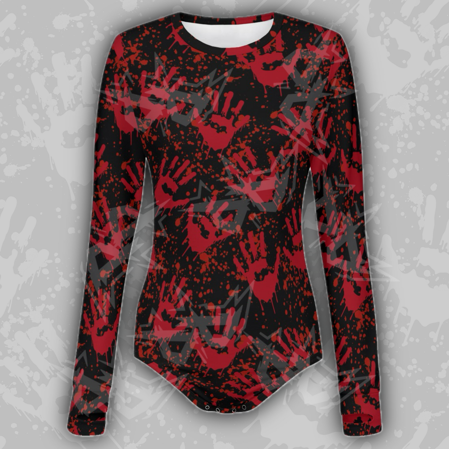 Blood Splatter L/S Onesie