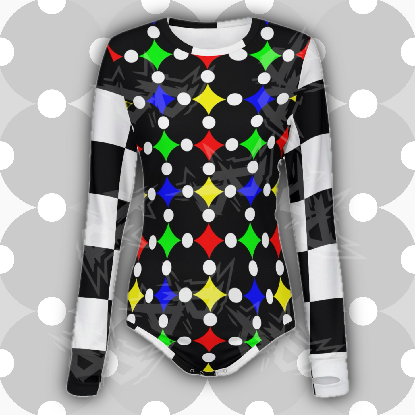 Primary Kiddo L/S Onesie