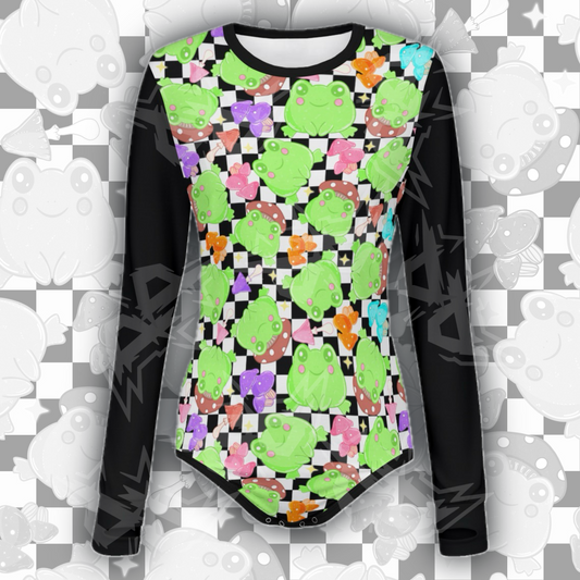 Trippie Froggies L/S Onesie