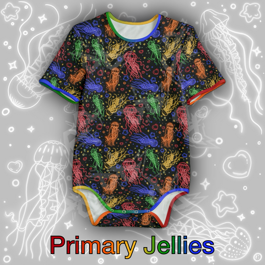 Primary Jellies Onesie