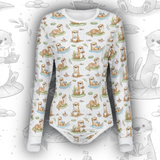 Otterly Adorable L/S Onesie