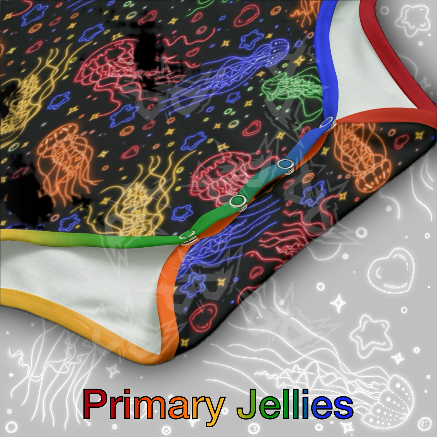Primary Jellies Onesie