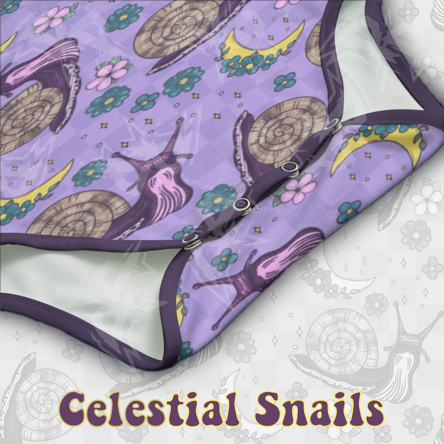 Celestial Snails Onesie