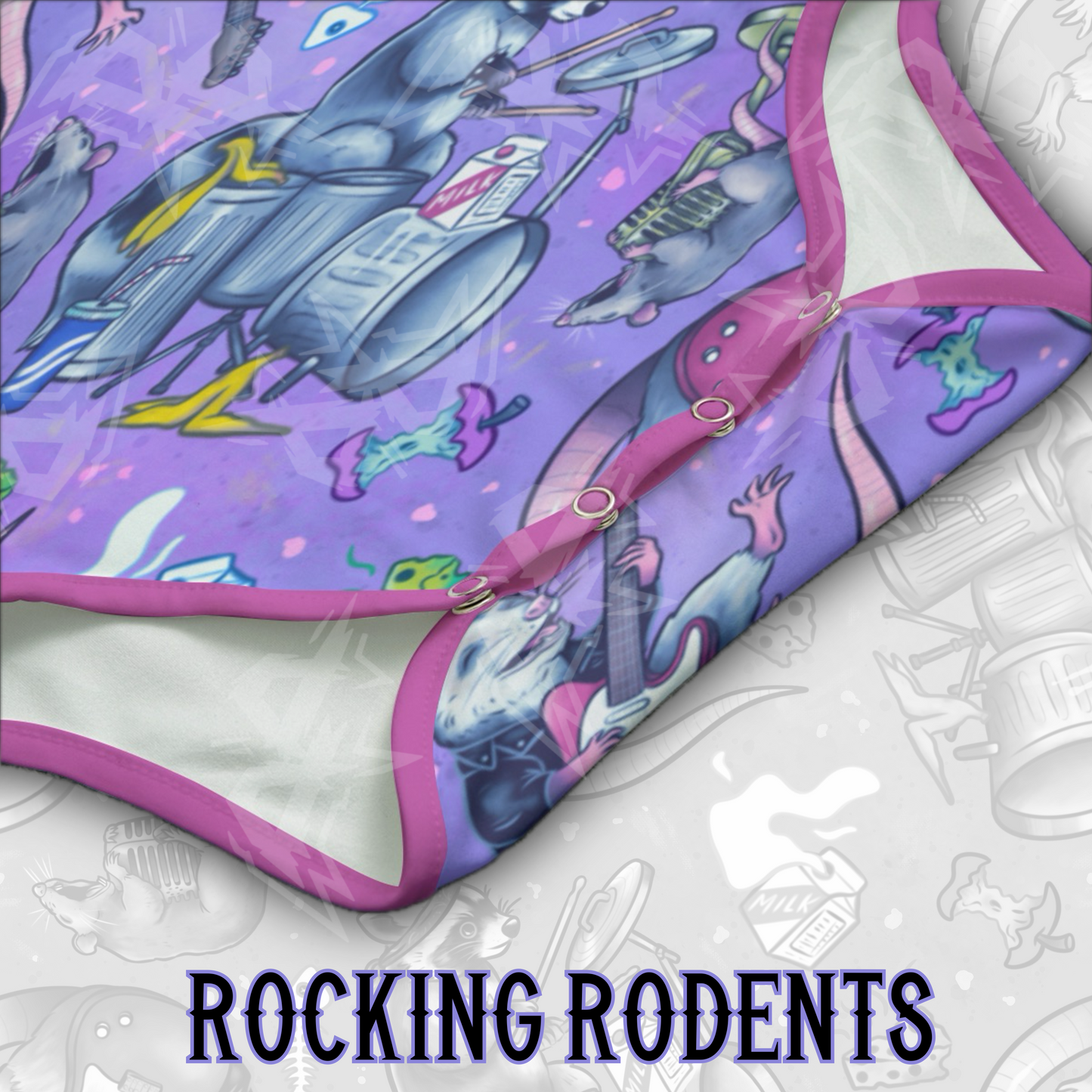 Rocking Rodents Onesie
