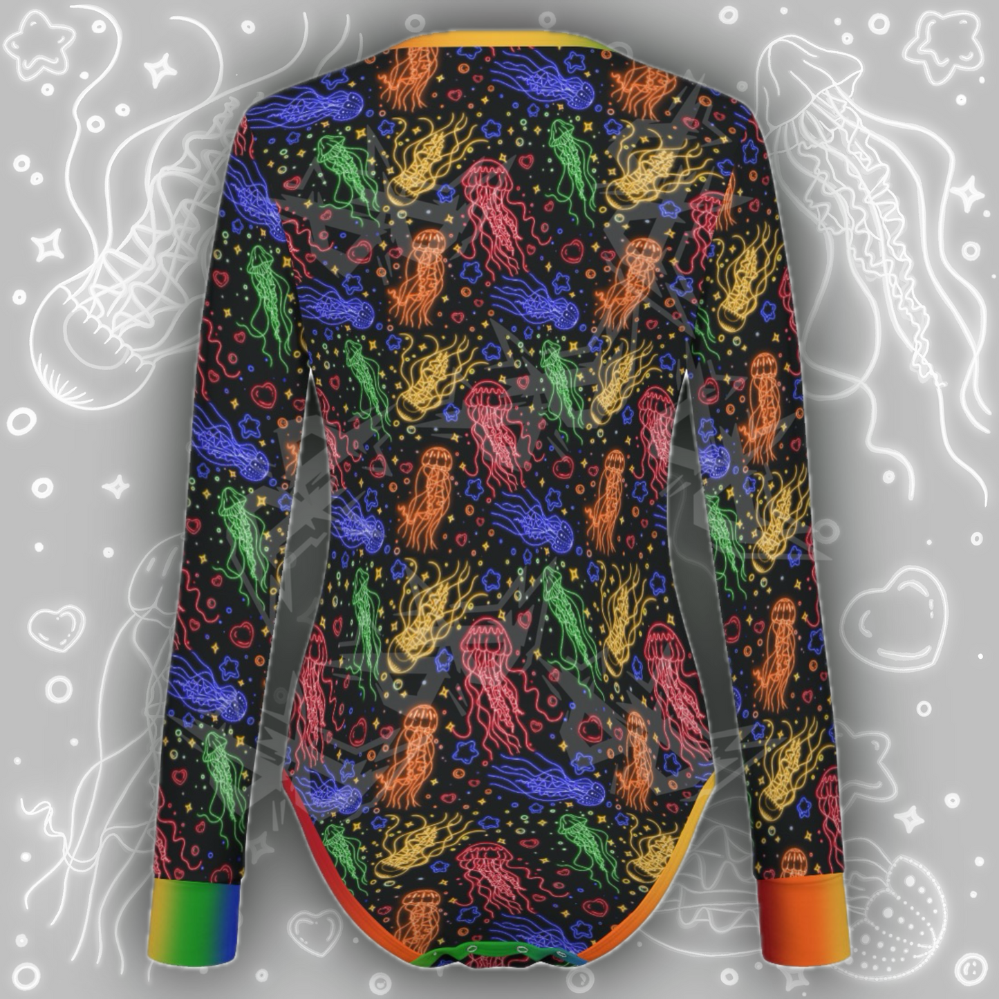 Primary Jellies L/S Onesie