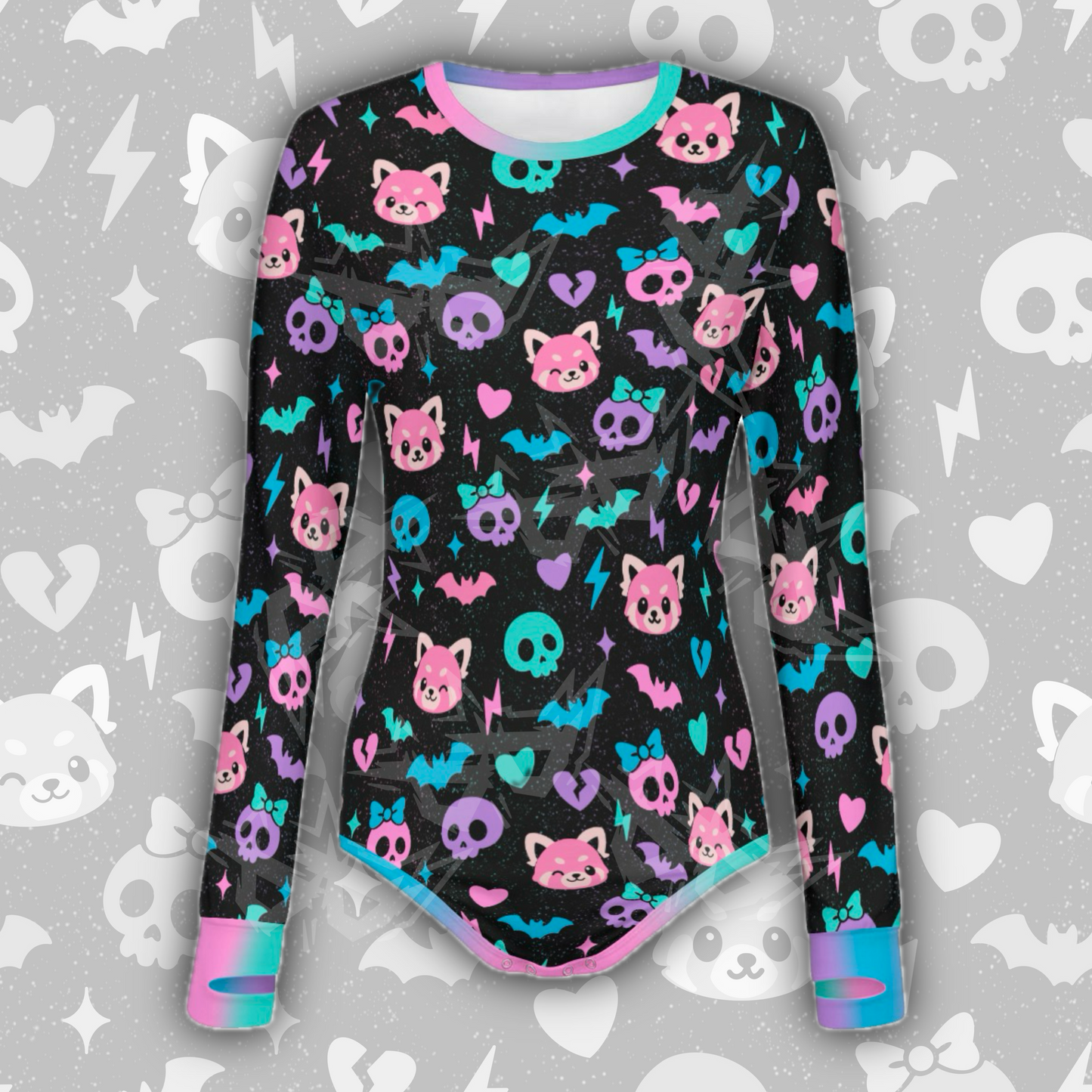 The Pastel Panic L/S Onesie