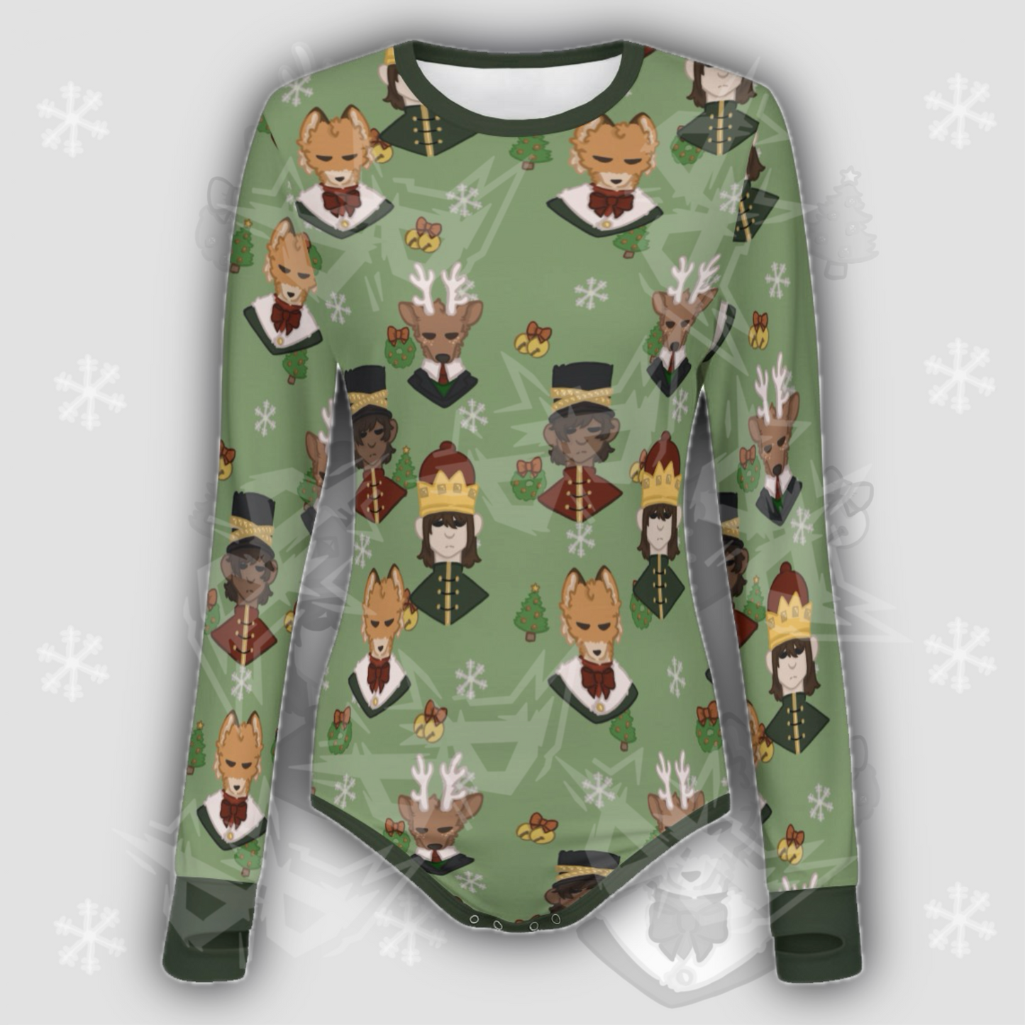 Woodland Night L/S Onesie