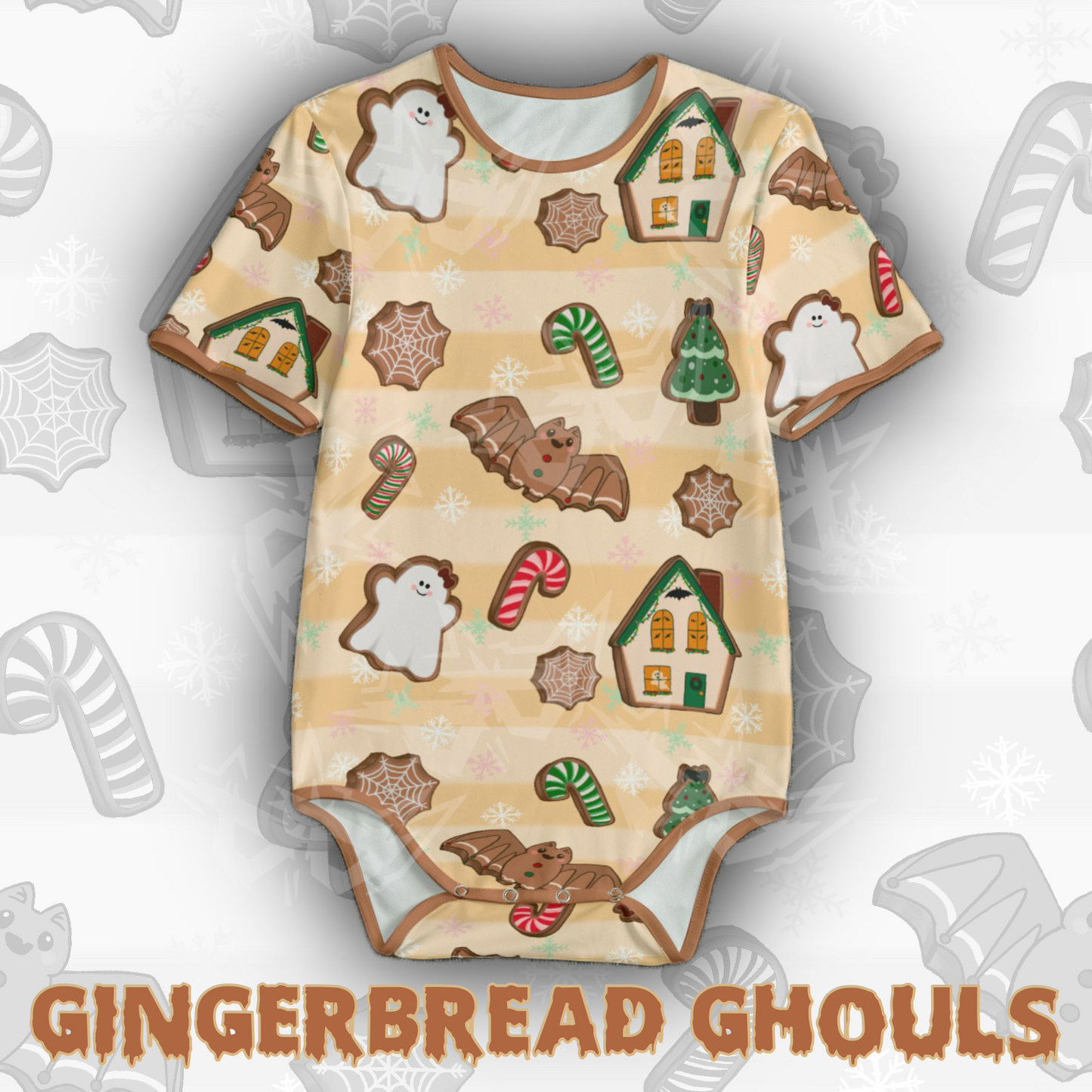 Gingerbread Ghouls Onesie