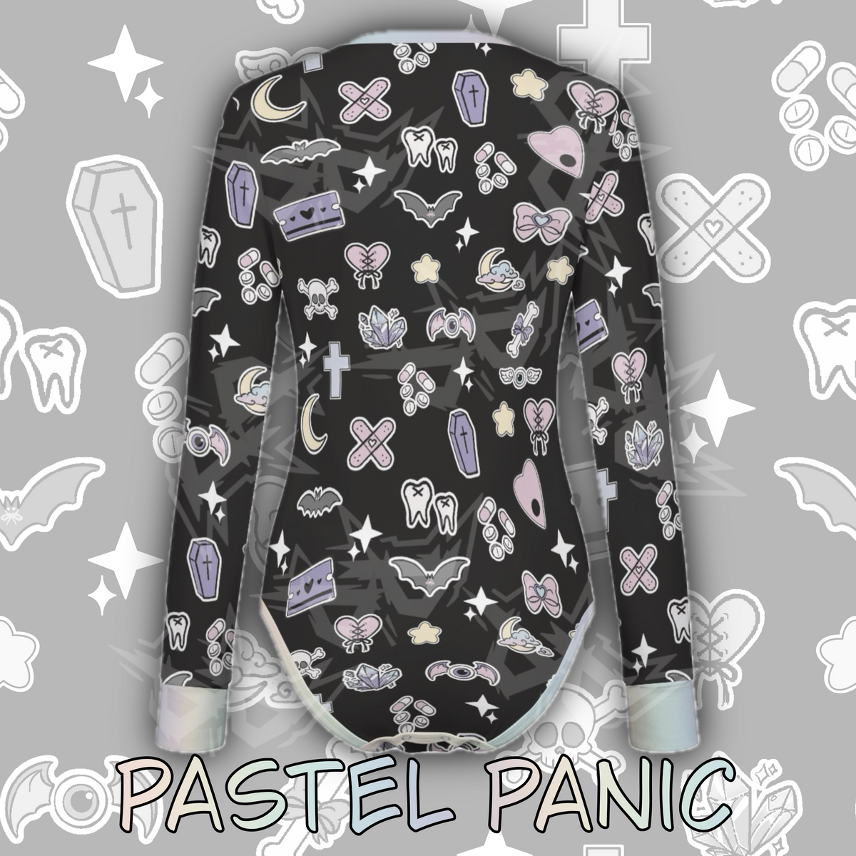Pastel Panic L/S Onesie