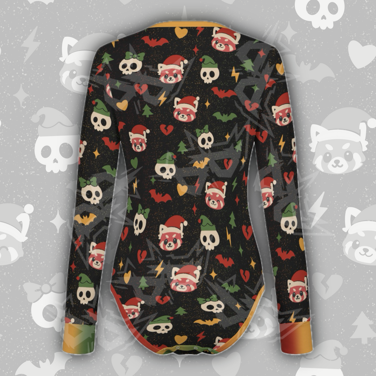 Pastel Panic Christmas L/S Onesie