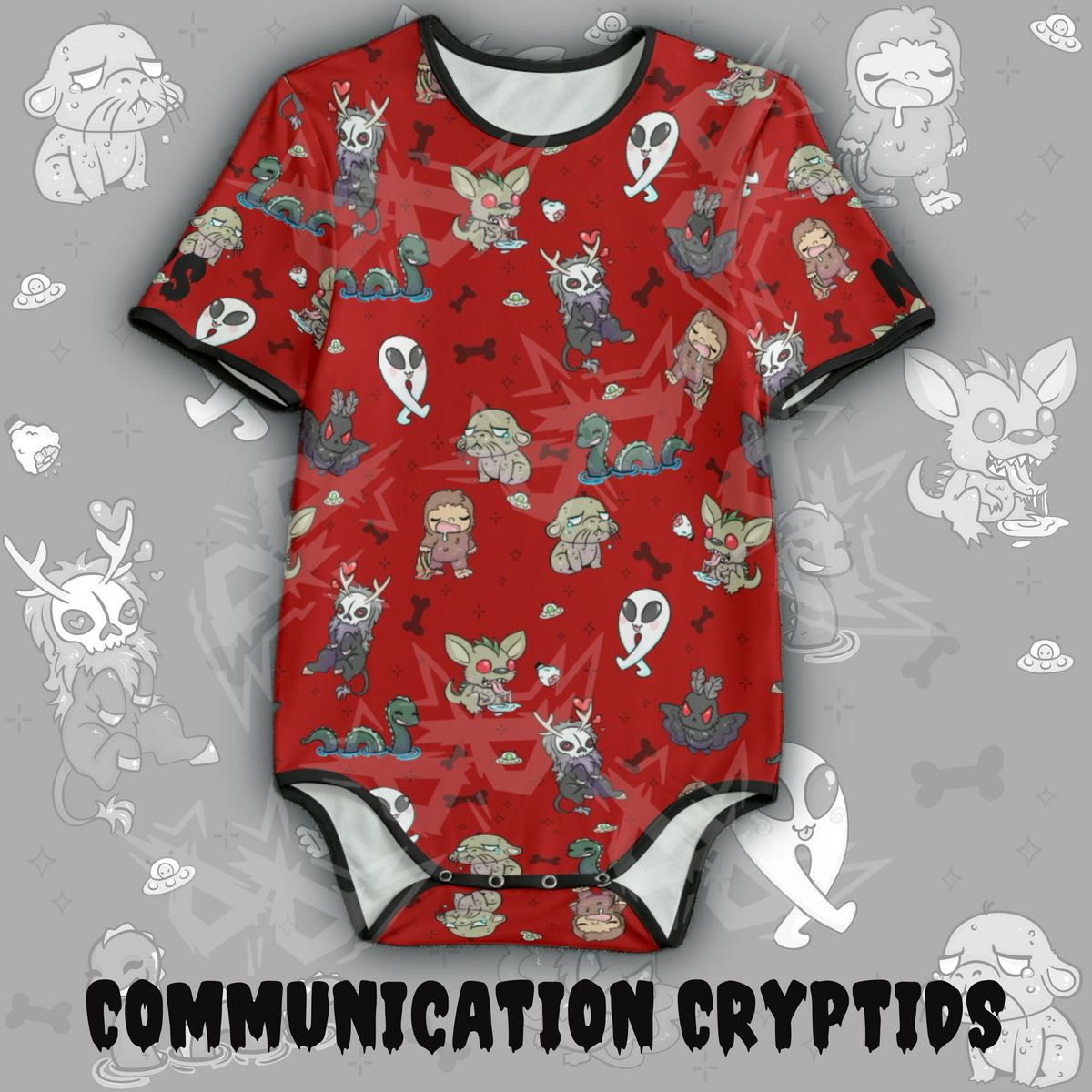 Communication Cryptid Onesie