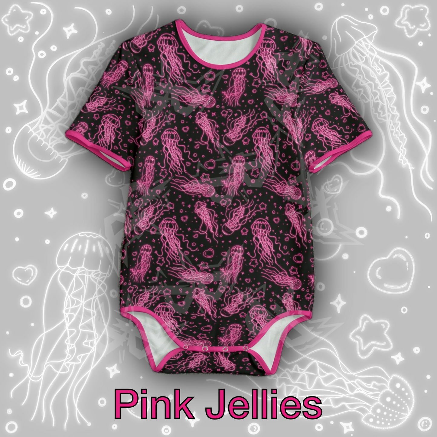 Pink Jellies Onesie