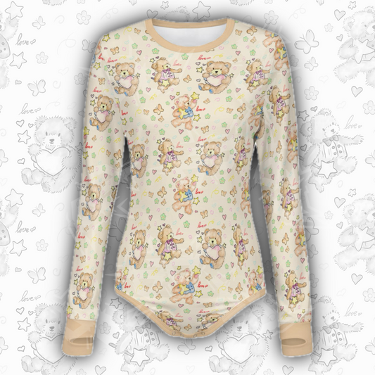 Vintage Bears L/S Onesie