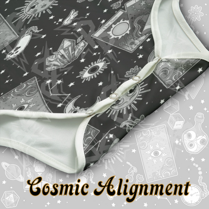 Cosmic Alignment Onesie | Monochrome