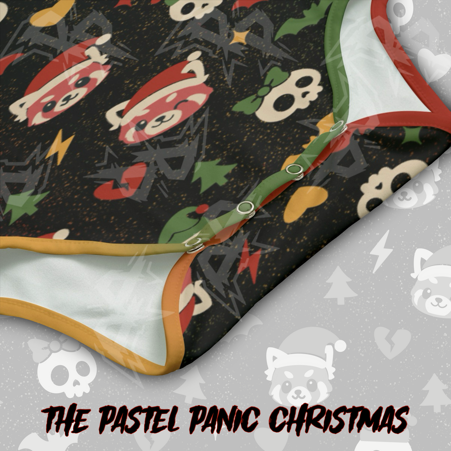 Pastel Panic Christmas Onesie