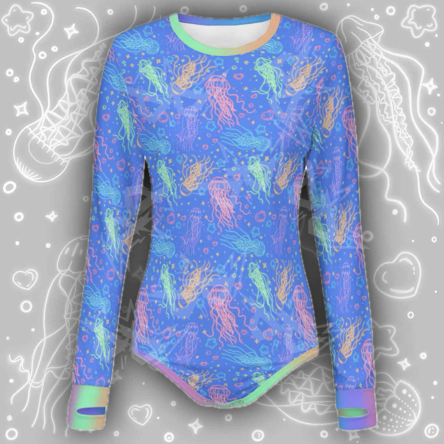 Pastel Jellies L/S Onesie