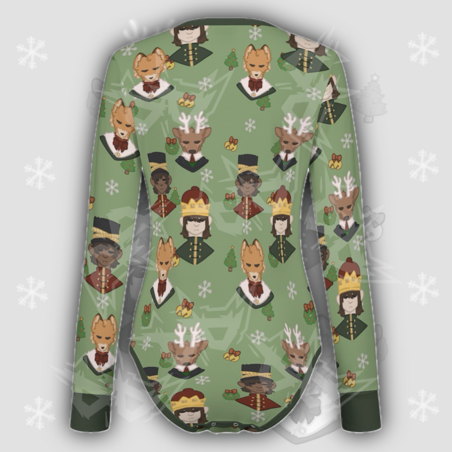 Woodland Night L/S Onesie